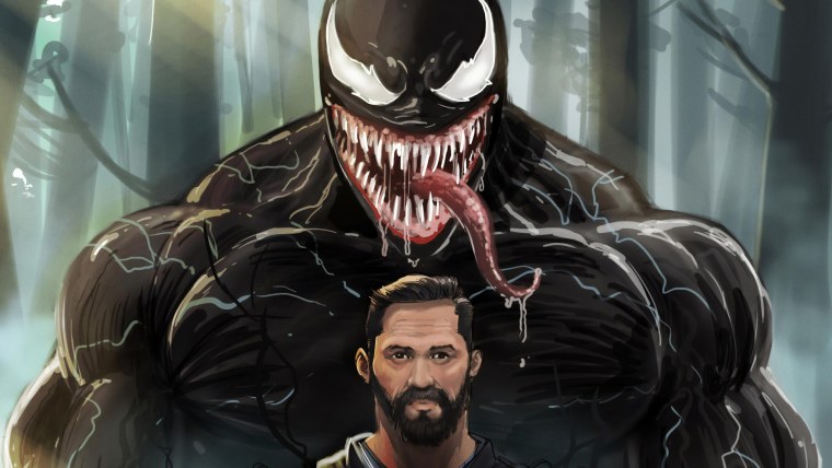 Эдди Брок том Харди арт