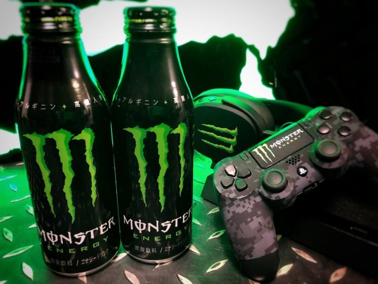 Monster Energy Ultra Violet розовый
