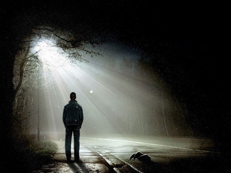 Человек под зонтом