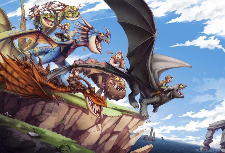 Драконы: девять миров мультсериал