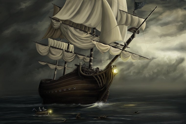 Пиратский корабль