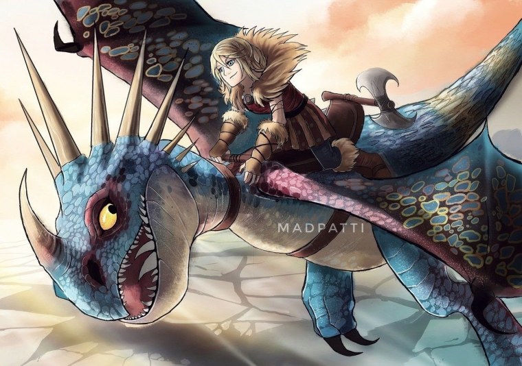 Драконы и всадники Олуха Громгильда