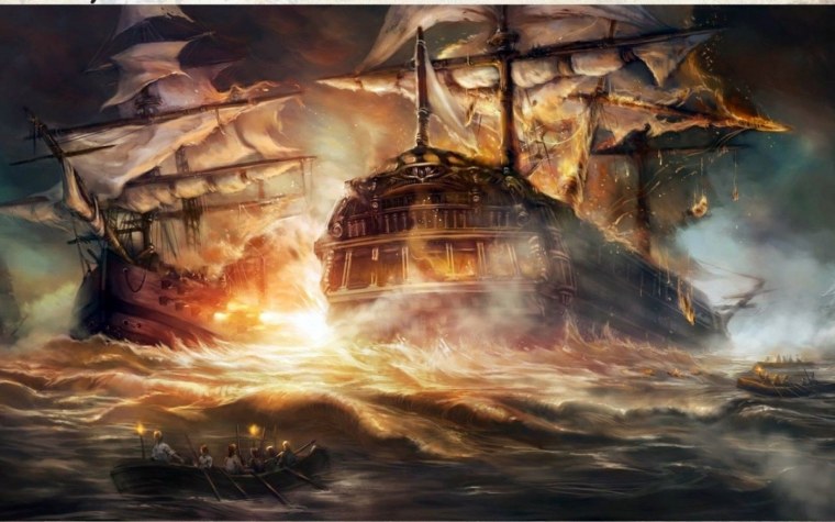 Пиратский корабль