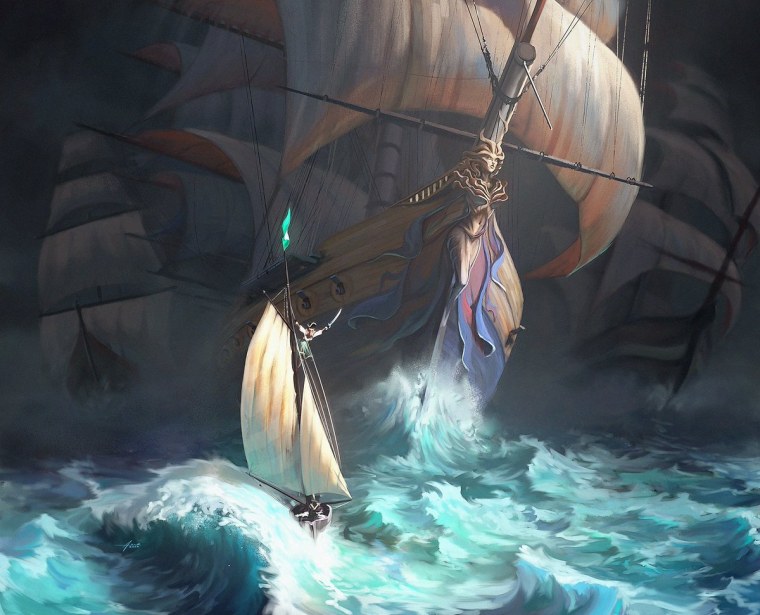 Корабль арт
