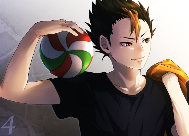 Haikyuu Wallpaper Нишиноя