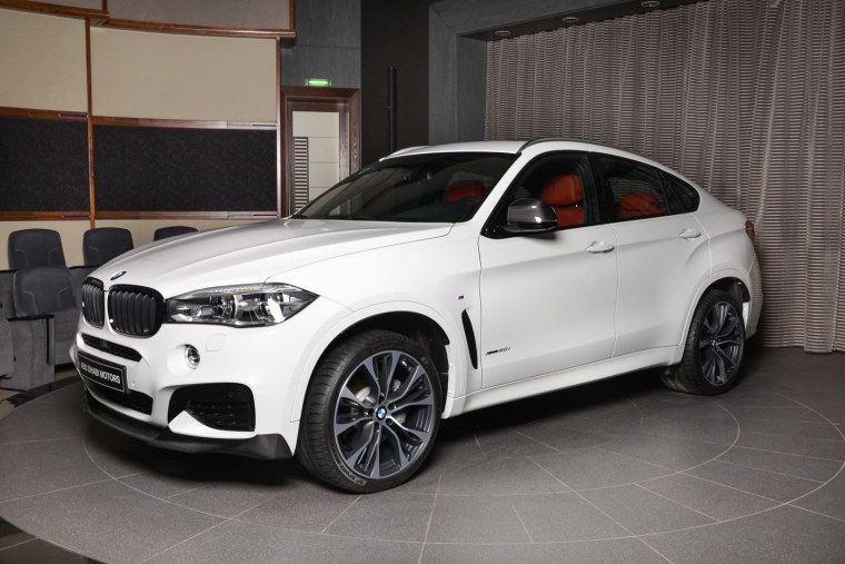 BMW x6 белая