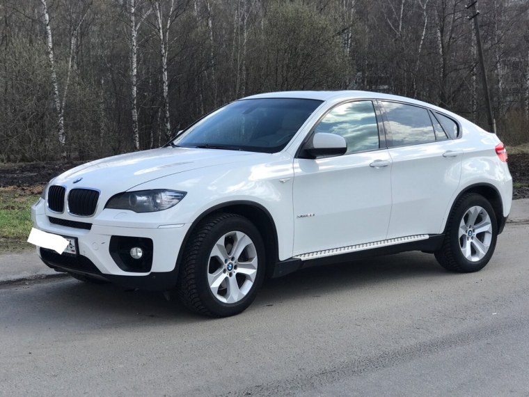 БМВ х6 2008 белый