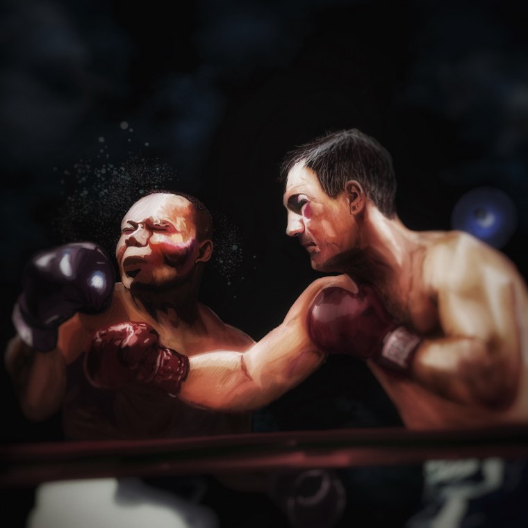 Картина бокс