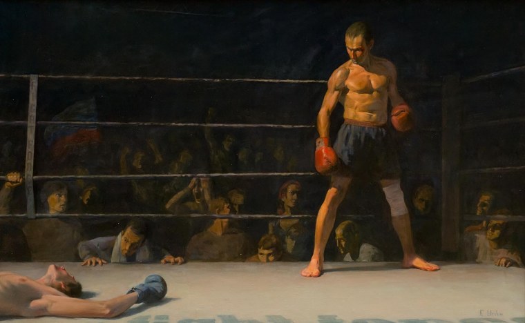 Бокс живопись