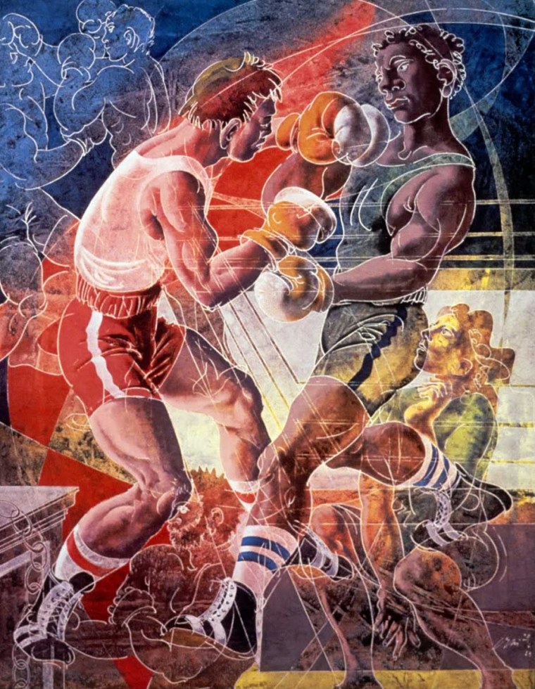 Боксер Али Мухаммед арт