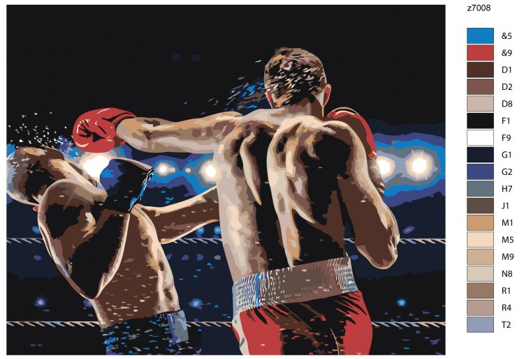 Бокс живопись