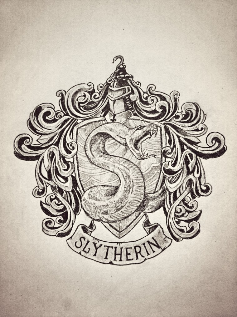 Стикеры Гарри Поттер Слизерин