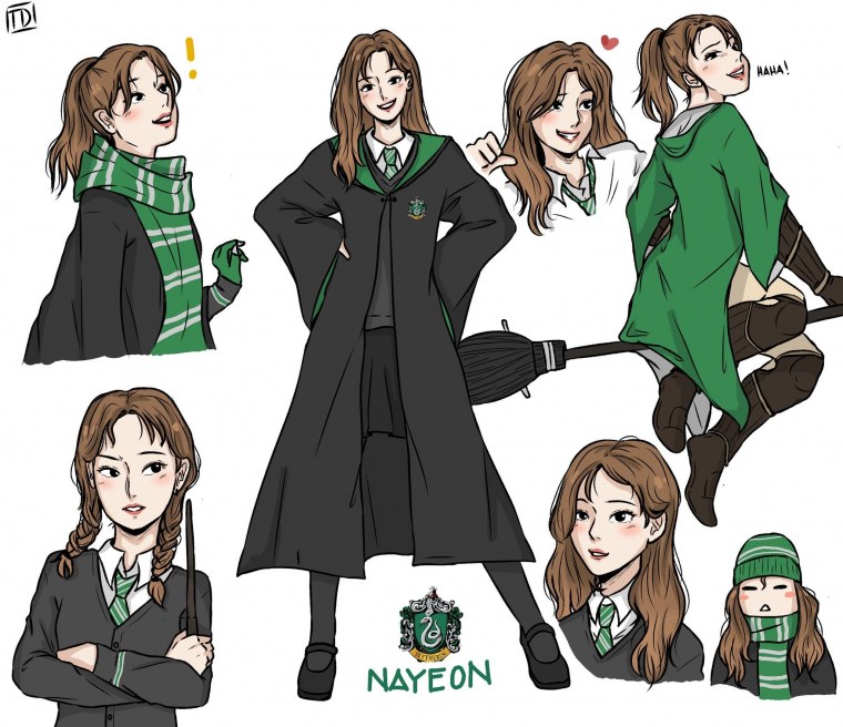 Фем Гарри Слизерин