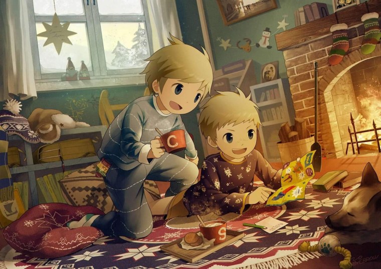 Маленький ребенок арт