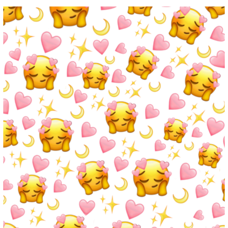 Смайлик на темном фоне