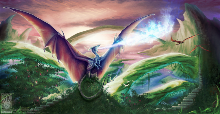 Дракон арт