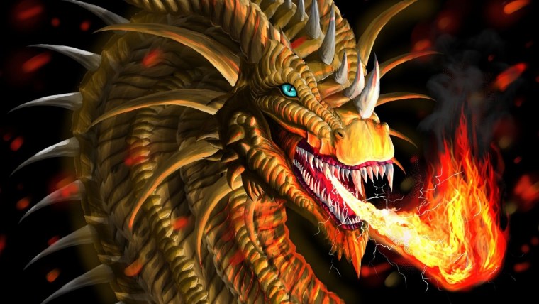 Заставка на рабочий стол дракон