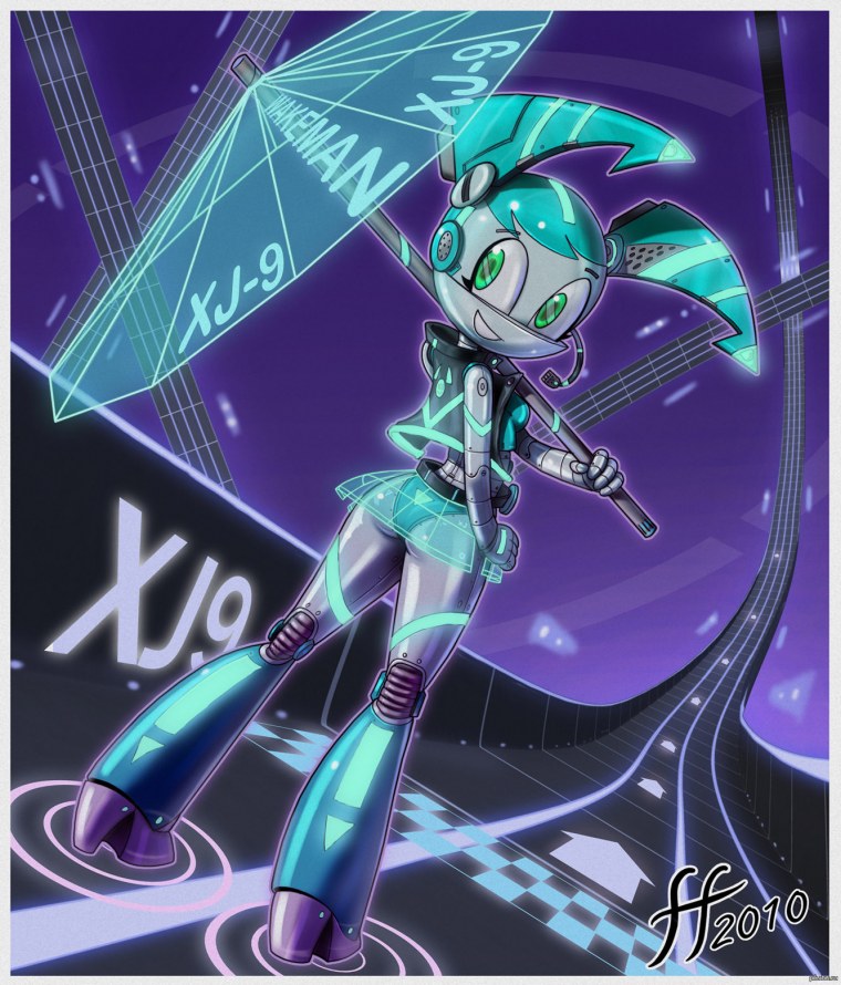 XJ 9 робот подросток