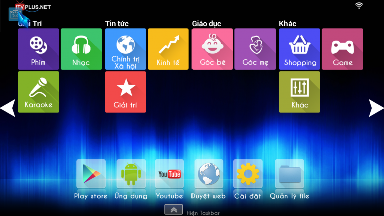 Лаунчер для TV Box Android