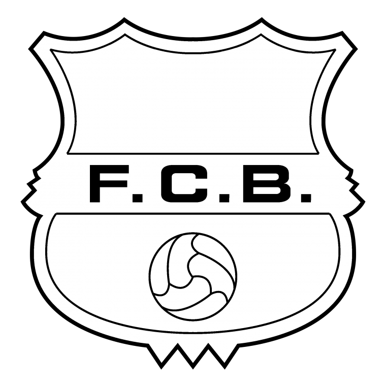 Эмблема Барселоны в векторе