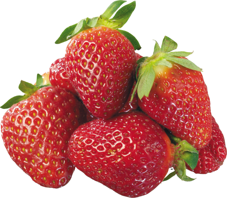 Фрукты на белом фоне