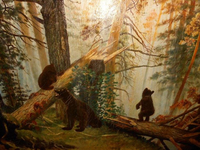 Иван Шишкин мишки в Сосновом Бору