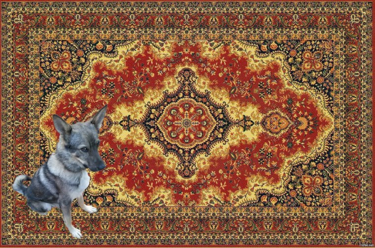 Бабушкин ковер на стене