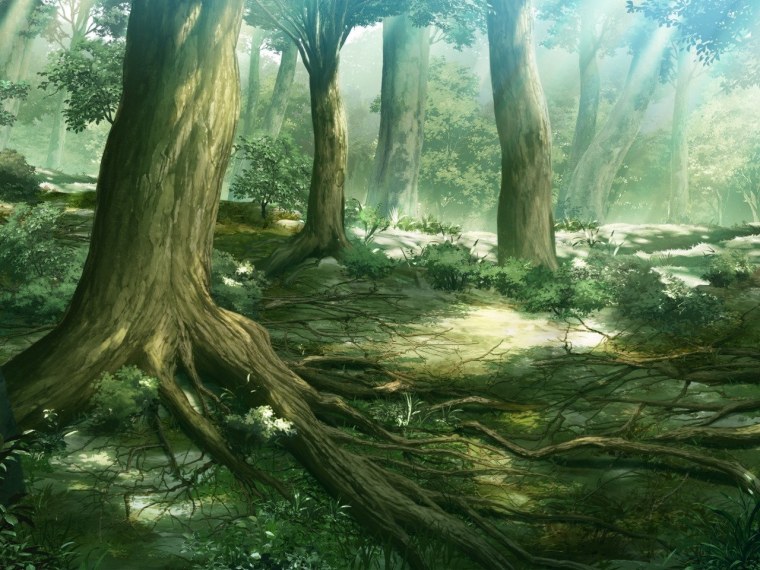 Аниме пейзаж