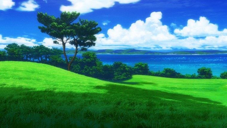 Аниме природа