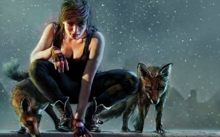 Девушка оборотень