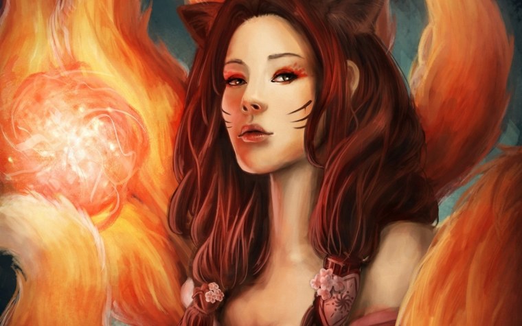 Кицунэ Огненная лиса