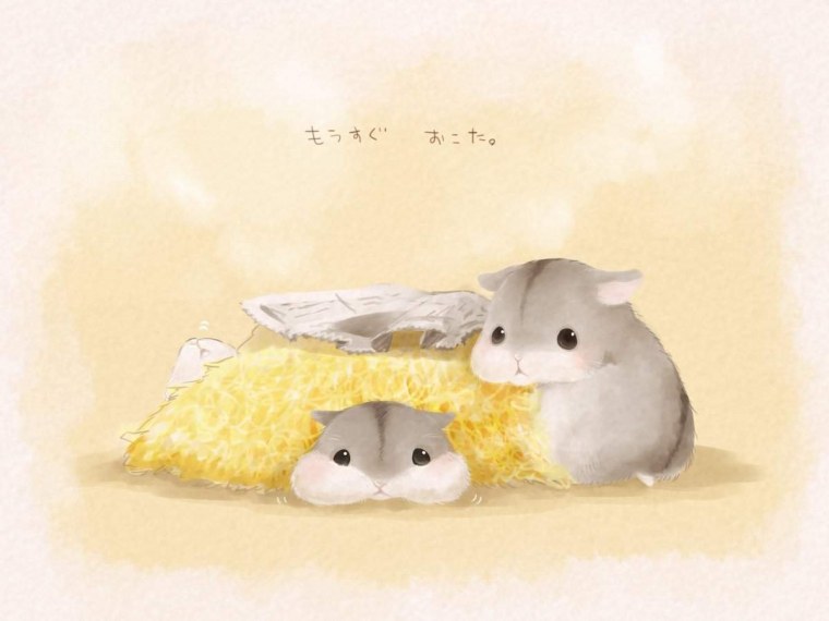 Минималистичная хомяк