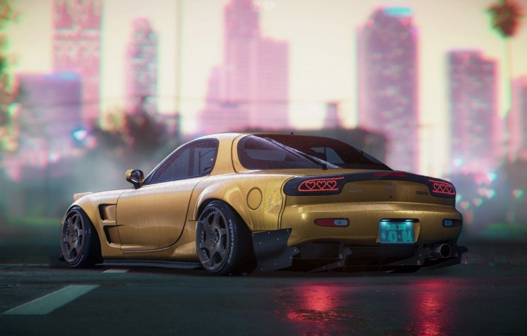 Мазда RX-7 арт