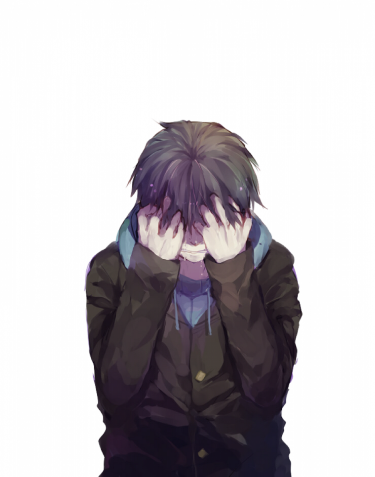 Рин Окумура грустный