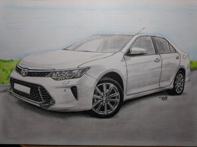 Камри 3.5 рисунок