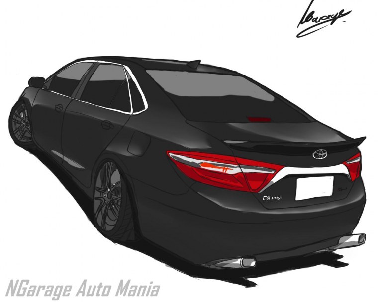 Camry 3.5 Camry аниме винил