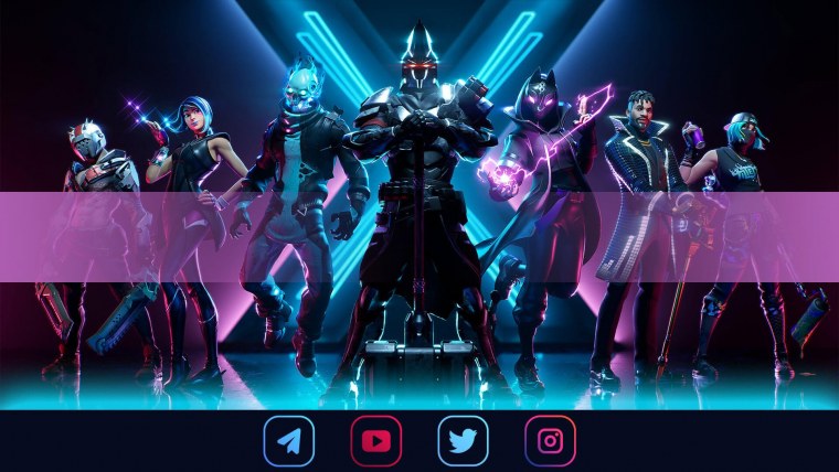 Шапка на Твич ФОРТНАЙТ