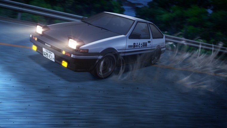 Тойота ае86 initial d