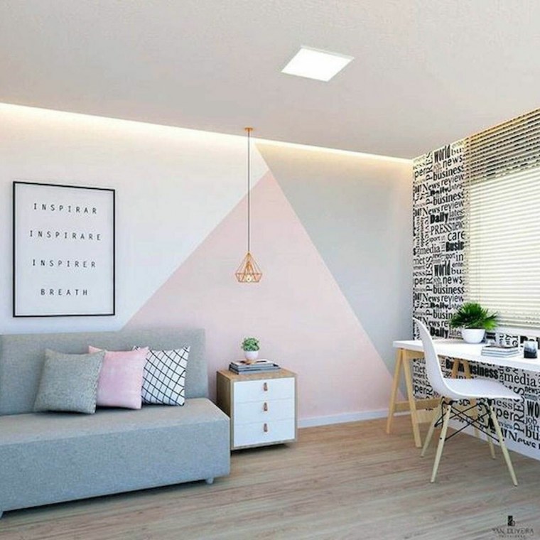 Зонирование спальня гостиная 20 кв.м