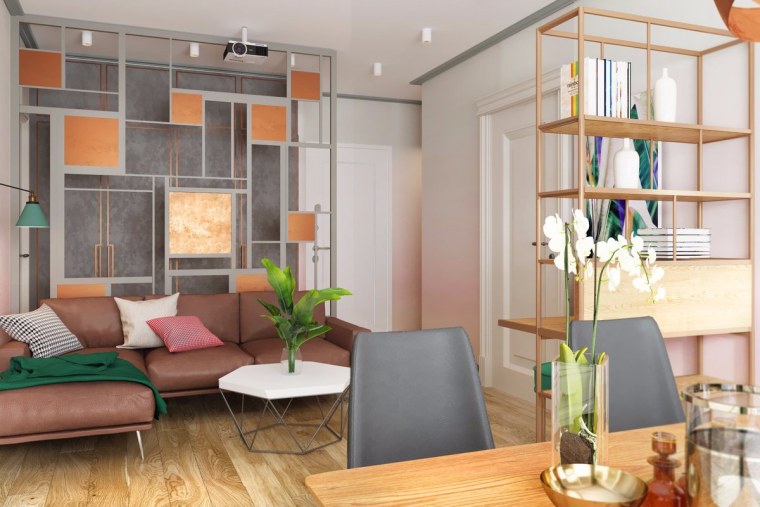 Зонирование зала 20кв