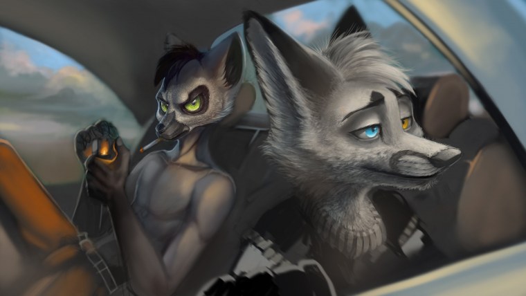 Фурри девушки