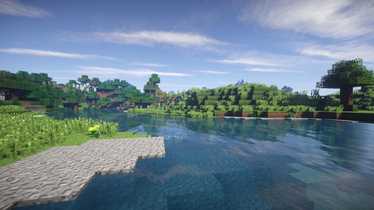 Майнкрафт с шейдерами 4к