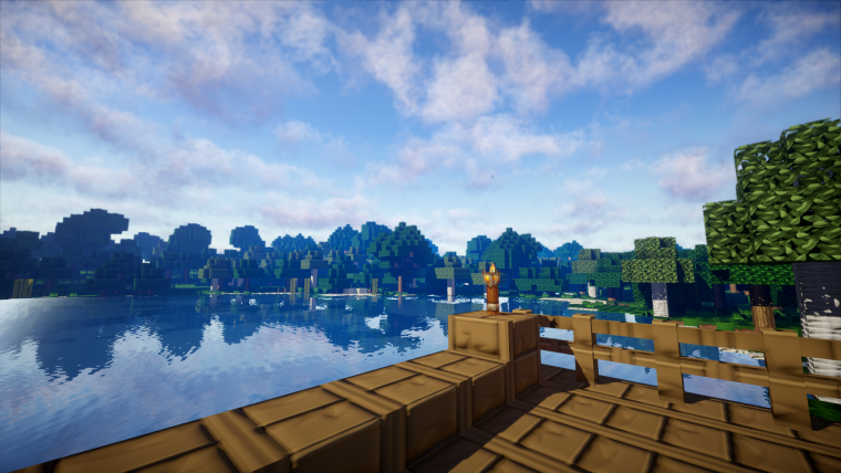 Красивый фон в МАЙНКРАФТЕ