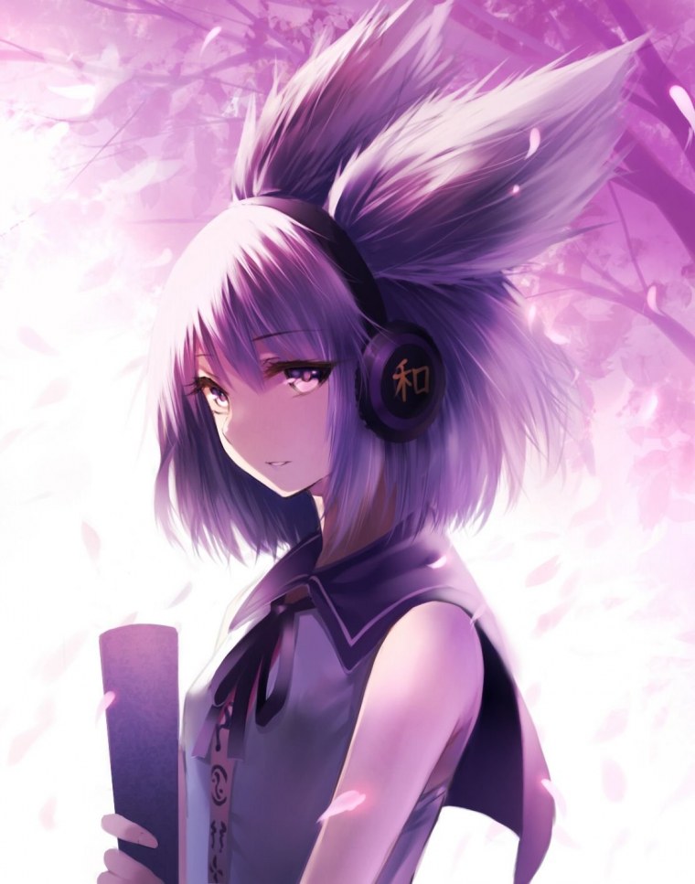 Персонажи с фиолетовыми волосами