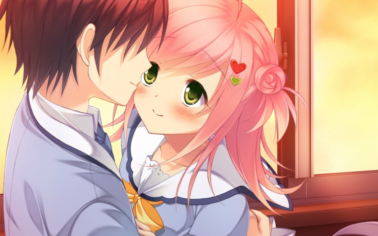 Аниме парень и девушка