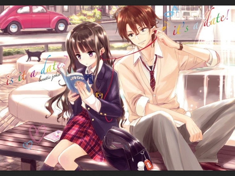 Аниме мальчик и девочка