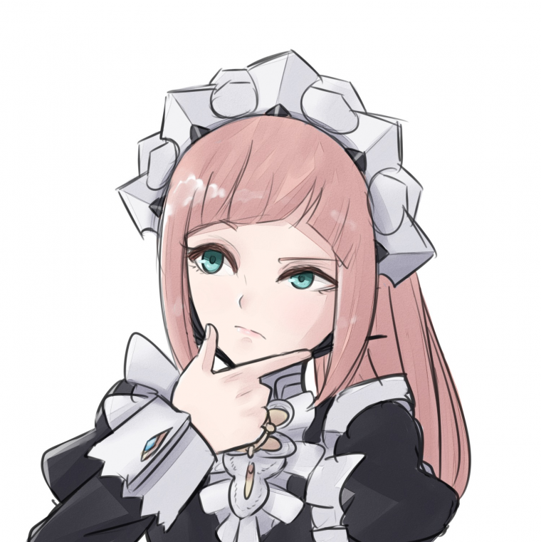 Задумчивая тян