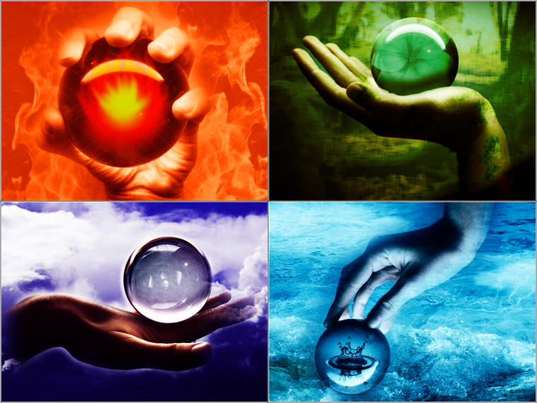 Стихии огонь вода воздух земля
