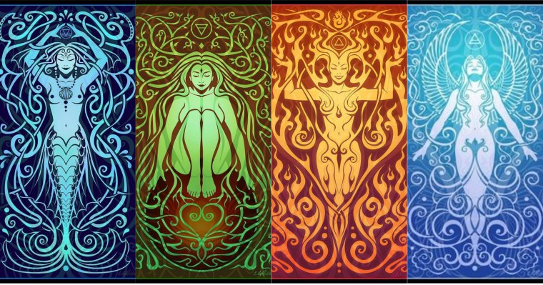 Стихии огонь вода воздух земля