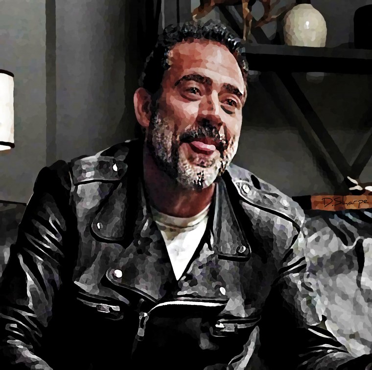 Джеффри Дин Морган Ниган улыбка